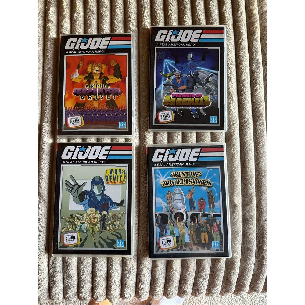G.I. Joe Real American Hero DVD lot